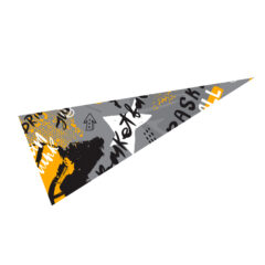 Pennant with Full Color Imprint - 12" x 30"