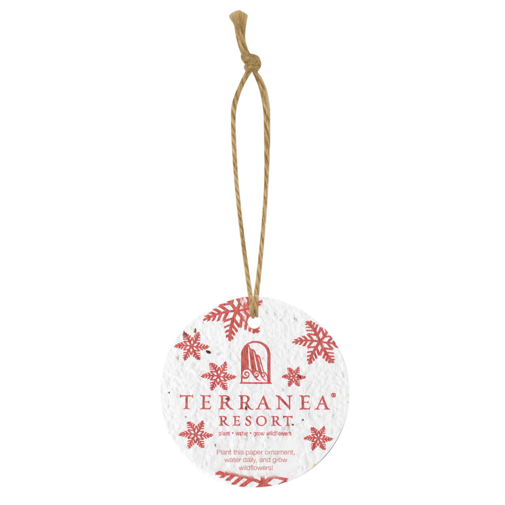 Bloomin® Circle Shaped Plantable Holiday Ornament - 93916_Group