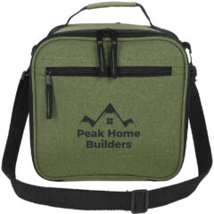 Lunch Break Expandable Lunch Bag - Lunch Break Expandable Lunch Bag_Heathered Olive