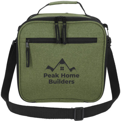 Lunch Break Expandable Lunch Bag_Heathered Olive