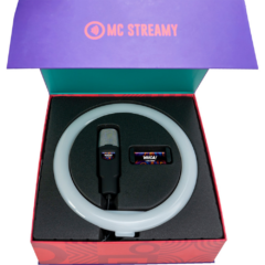 McStreamy Microphone and Light Ring - McStreamy
