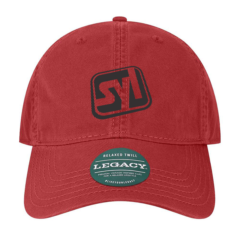 Legacy Relaxed Twill Dad Hat - RED