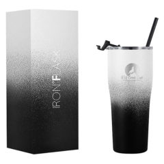 Iron Flask Rover Tumbler with Gradient Colors – 24 oz - black