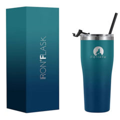 Iron Flask Rover Tumbler with Gradient Colors – 24 oz - bluegreen