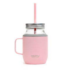 Asobu® Moonshine Mason Jar – 16 oz - mjk16_pink500
