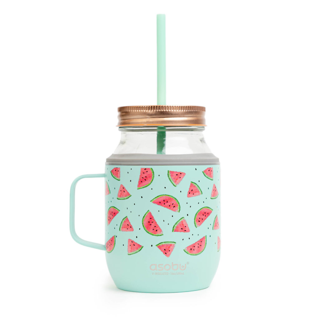 Asobu® Moonshine Mason Jar – 16 oz - mjk16_teal500