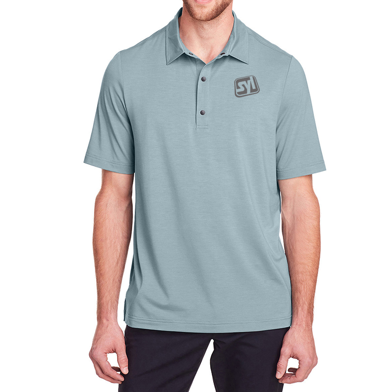North End Men’s Jaq Snap-Up Stretch Performance Polo - ne100_pv_z