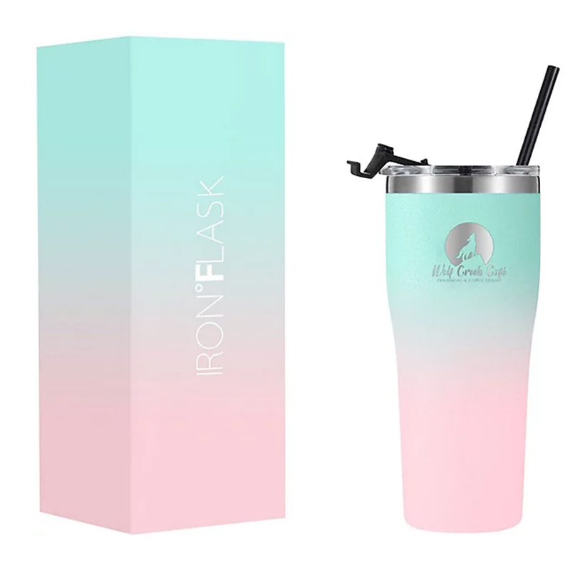 Iron Flask Rover Tumbler with Gradient Colors 24 oz Show Your Logo