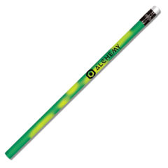 Mood Pencil with White Eraser - 20555-bright-green-to-bright-yellow