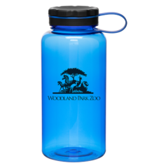 h2go Wide Water Bottle – 34 oz - Blue Custom water bottle to Show Off Your School Spirit with a School Water Bottle