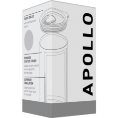 Apollo Stainless Steel Thermal Tumbler Can Cooler – 11 oz - Apollo Stainless Steel Thermal Tumbler Can Cooler 8211 11 oz 8211 gift box
