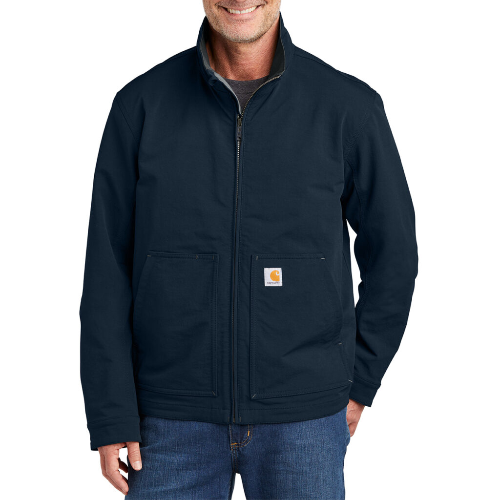 Carhartt® Super Dux™ Soft Shell Jacket - 1200W-23282-Navy-0-CT105534NavyModelFront