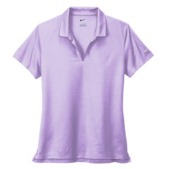 Nike Ladies Dri-FIT Micro Pique 2.0 Polo - 14173-UrbanLilac-5-NKDC1991UrbanLilacFlatFront2-337W
