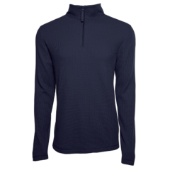 Men’s Waffle Quarter Zip Pullover - 9349040_010323143238