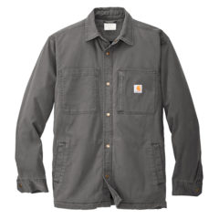 Carhartt® Rugged Flex® Fleece-Lined Shirt Jac - CT105532_shadowgrey_flat_front