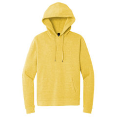 District® Perfect Tri® Fleece Pullover Hoodie - DT1300_ochreyellowheather_flat_front