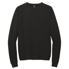 District® Perfect Tri® Fleece Crewneck Sweatshirt - DT1304_black_flat_front