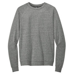 District® Perfect Tri® Fleece Crewneck Sweatshirt - DT1304_heatheredcharcoal_flat_front