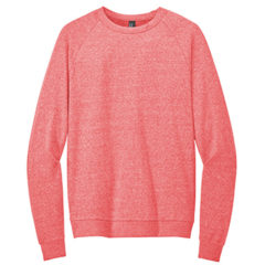 District® Perfect Tri® Fleece Crewneck Sweatshirt - DT1304_redfrost_flat_front