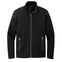 Port Authority® Network Fleece Jacket - F422_deepblack_flat_front