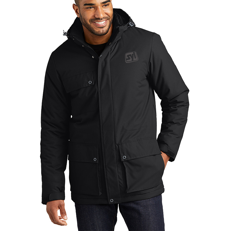 Port Authority® Excursion Parka - J599_deepblack_front_model