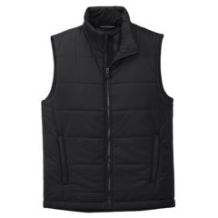 Port Authority® Puffer Vest - J853_deepblack_flat_front