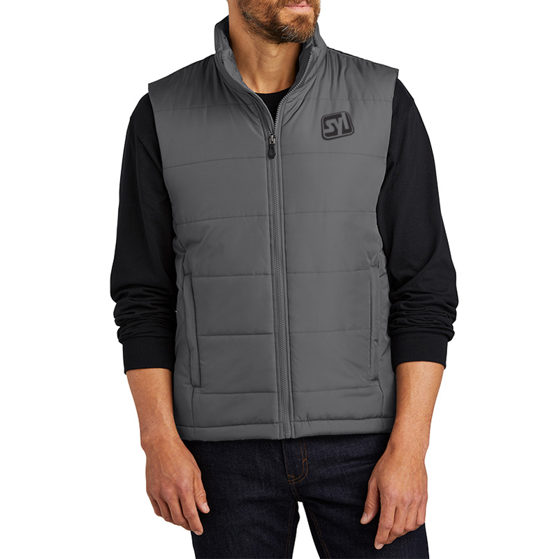 Port Authority® Puffer Vest - J853_shadowgrey_model_front