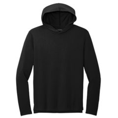 Port Authority® Microterry Pullover Hoodie - K826_deepblack_flat_front