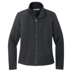Port Authority® Ladies Network Fleece Jacket - L422_charcoal_flat_front