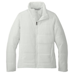 Port Authority® Ladies Puffer Jacket - L852_marshmallow_flat_front