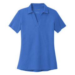 Port Authority® Ladies C-FREE ™ Cotton Blend Pique Polo - LK867_trueblue_flat_front