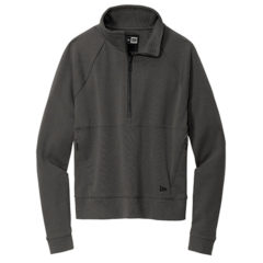 New Era® Ladies STS 1/2-Zip - LNEA541_graphite_flat_front