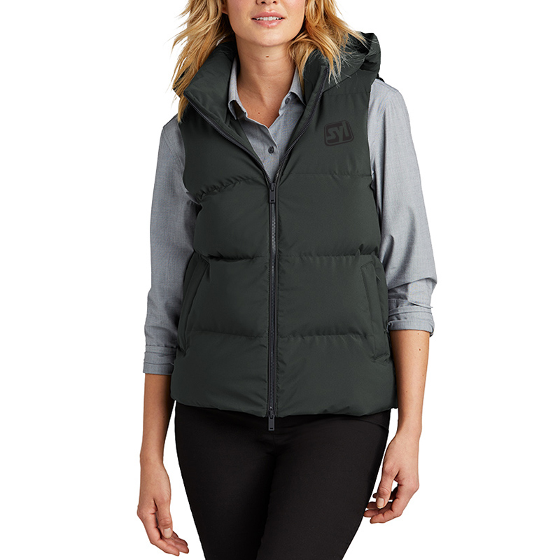 MERCER + METTLE™ Women’s Puffy Vest - MM7217_anchorgrey_model_front