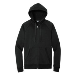 Sport-Tek® Drive Fleece Hooded Full-Zip - STF201_black_flat_front