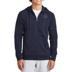 Sport-Tek® Drive Fleece Hooded Full-Zip - STF201_truenavy_model_front-600215600