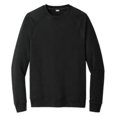 Sport-Tek® Drive Fleece Crewneck - STF203_black_flat_front