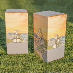 Top-Open Gift Mailer Box - Top-Open Gift Mailer Box 8211 4 x 4 x 8 8211 design sample