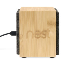 Auden Bamboo Bluetooth® Speaker - renditionDownload 1