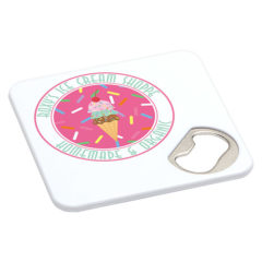 Econo Coaster and Bottle Opener - wka-eb17wh