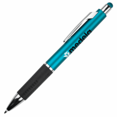 Bounty Metallic Stylus Gripper Pen - Bounty Metallic Stylus Gripper Pen 8211 Light Blue