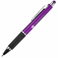 Bounty Metallic Stylus Gripper Pen - Bounty Metallic Stylus Gripper Pen 8211 Purple