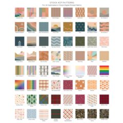 Horizontal Puff Puff Laptop Sleeve – 13-14″ - stock patterns