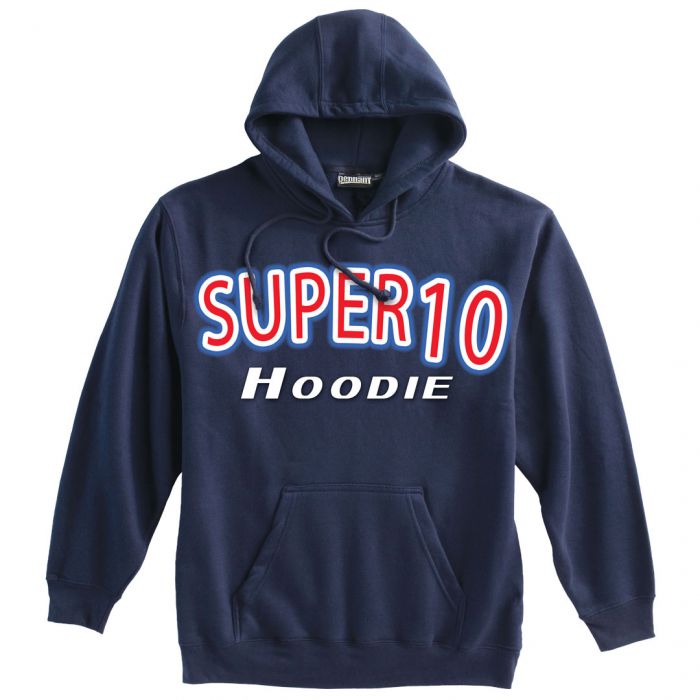 Youth Super-10 Hoodie - 701_super10_navy2022