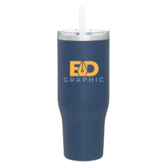 Elias Double Wall Stainless Steel Thermal Tumbler – 40 oz - 946212z0