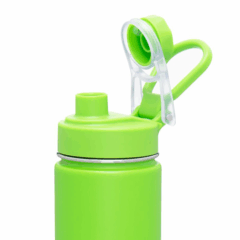 h2go conquer Double Wall Stainless Thermal Bottle – 24 oz - A11484 8211 Example Drinking Spout with Hinged cap