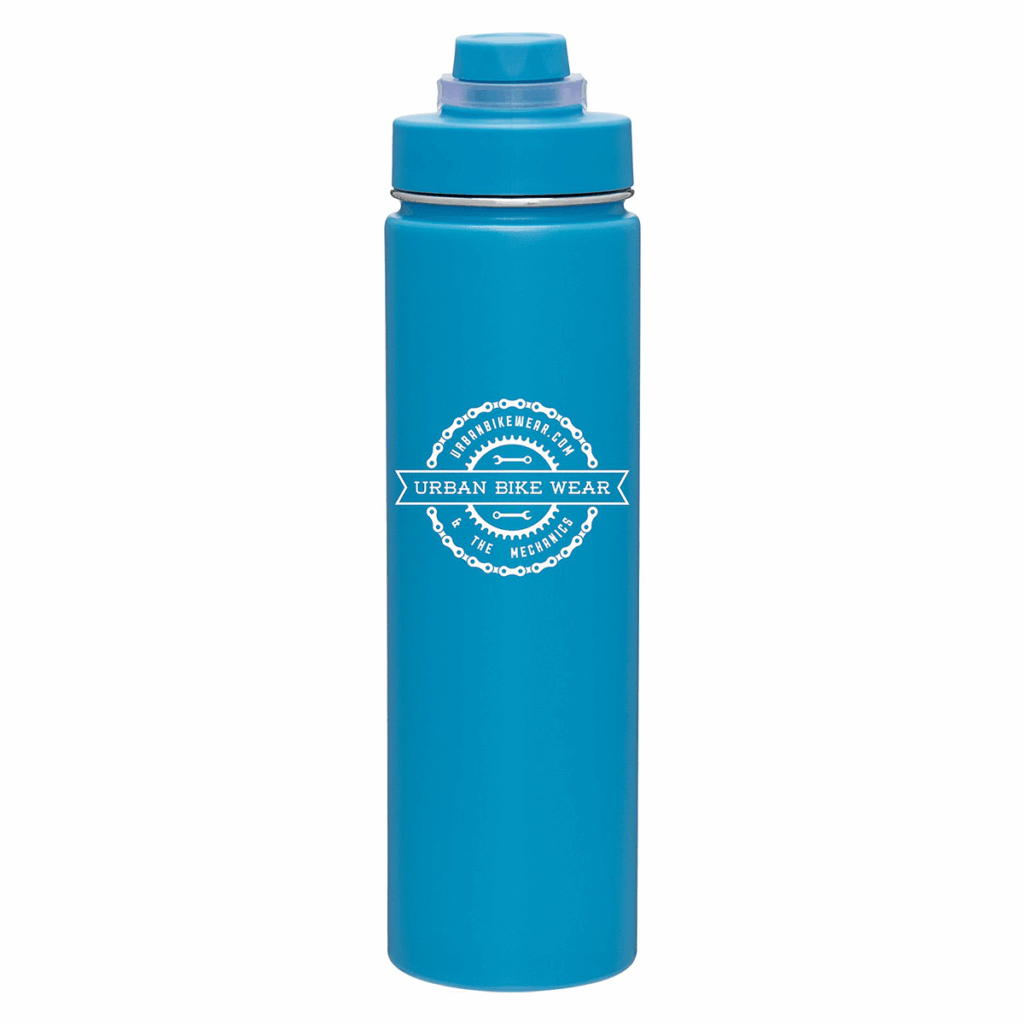 h2go conquer Double Wall Stainless Thermal Bottle – 24 oz - A11484 8211 Matte Aqua