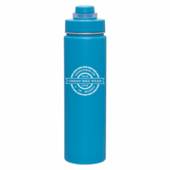 h2go conquer Double Wall Stainless Thermal Bottle – 24 oz - A11484 8211 Matte Aqua