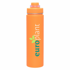 h2go conquer Double Wall Stainless Thermal Bottle – 24 oz - A11484 8211 Matte Orange
