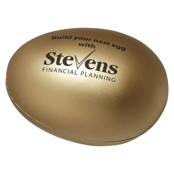 Golden Egg Stress Reliever One of Top 6 Easter Swag Items To Order