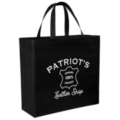 Patriot Non-Woven Tote Bag - patriotblack